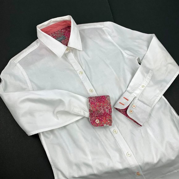 JOHNSTON‎ & MURPHY Button Up Shirt - Picture 5 of 8